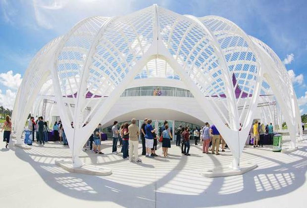 Un edificio de Calatrava en Florida, premiado por la revista ENR Facultad-de-Innovación-Ciencia-y-Tecnología-de-la-Universidad-Politécnica-de-Florida