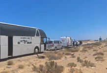 La Caravana Gobal Sumud denuncia que están siendo atacada en Libia