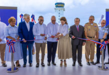 La vicepresidenta Raquel Peña encabeza inauguración de torre de control y moderno sistema de balizamiento en la Base Aérea de San Isidro