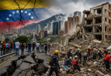 Terremoto sacude a Venezuela: dos fuertes sismos golpean el país y causan daños en Caracas