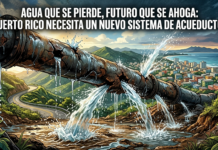 Agua que se pierde, Futuro que se ahoga: Puerto Rico necesita un nuevo sistema de acueductos