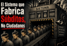 El Sistema que Fabrica Súbditos, No Ciudadanos